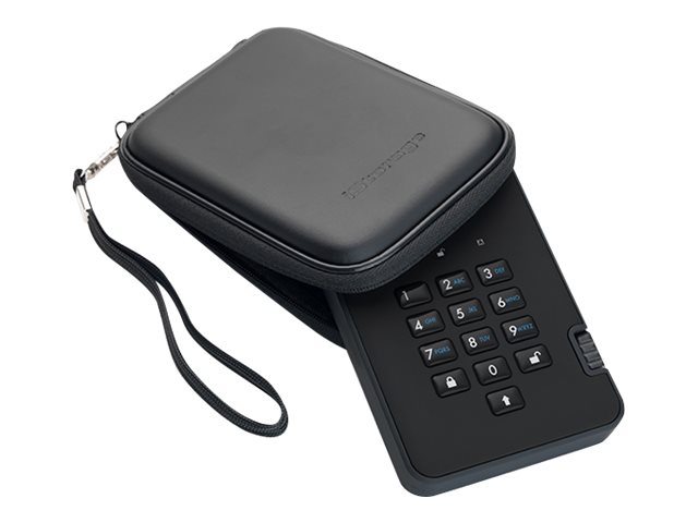 Istorage Diskashur² - Festplatte - Verschlüsselt - 500 Gb - Extern (Tragbar) - Usb 3.1 Gen 1 - 5400 Rpm - Puffer: 8 Mb - 256-Bit Aes, Fips 197 - Phan
