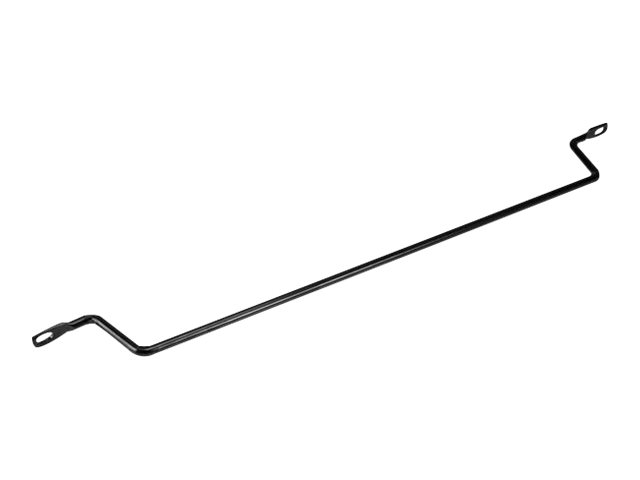Startech.Com Horizontale Kabelführung Mit 5 Cm Versatz Für Racks - 10 Pack, Kabelabdeckleiste, Schwarz, Stahl, 1U, 7 Mm, 483 Mm