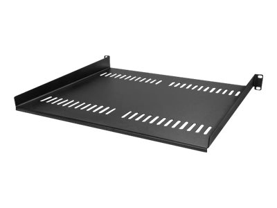 Startech.Com Belüfteter Server Rack Fachboden - 40,6 Cm Tief, Regalboden, Schwarz, Stahl, 20 Kg, 1U, 482,6 Mm
