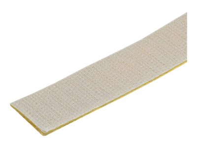 Startech 100Ft Hook And Loop Roll, Cut-To-Size Reusable Cable Ties, Bulk Industrial Wire Fastener Tape /Adjustable Fabric Wraps Yellowith Resuable Se