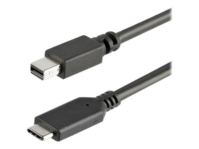 Startech.Com 1M Usb-C Auf Mini Displayport Kabel - 4K 60Hz - Schwarz, 1 M, Usb Typ-C, Mini Displayport, Männlich, Männlich, Gerade