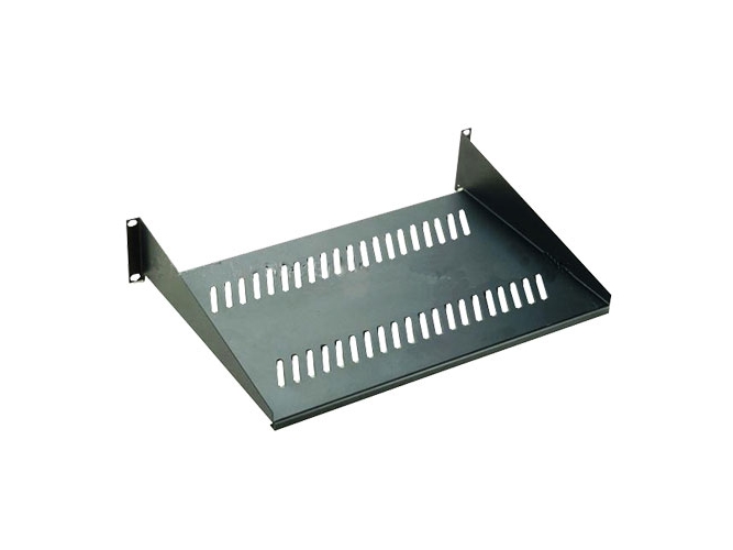 Roger 331950, Regalboden, Schwarz, 20 Kg, 2U, 48,3 Cm (19 Zoll), 370 Mm