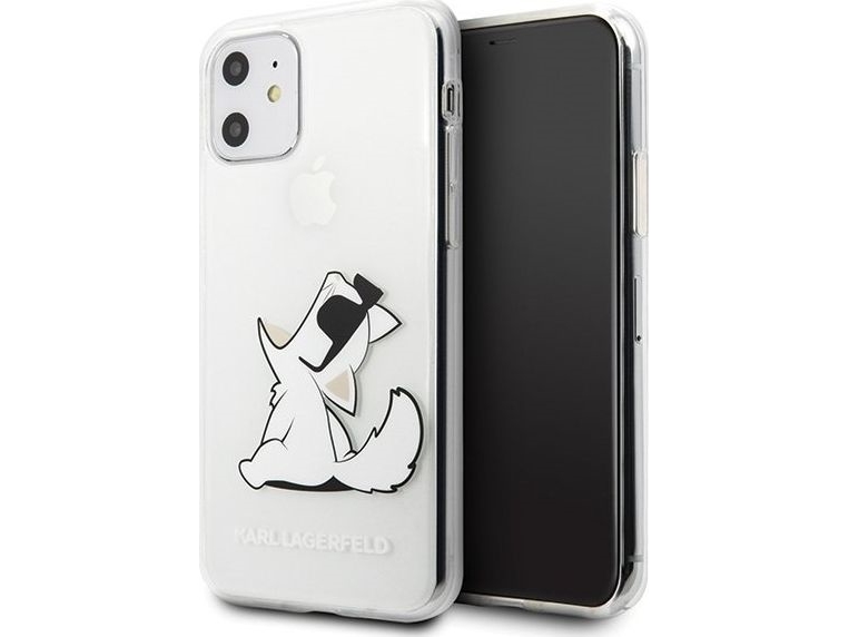 Karl Lagerfeld Choupette Fun-Sonnenbrille - Iphone 11 Etui (Transparent)