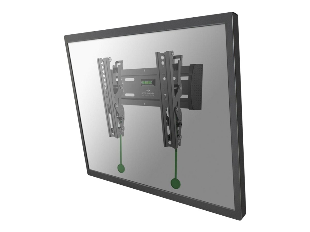 Neomounts Nm-W125black Tv-Wandhalterung 10-40" - Neigbar, 101,6 Cm (40"), 75 X 75 Mm, 200 X 200 Mm, 0 - 15°, Stahl, Schwarz