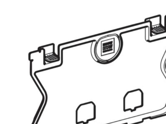 Geberit Schutzplatte, - Für Sigma Unterputzspülkasten 12 Cm
