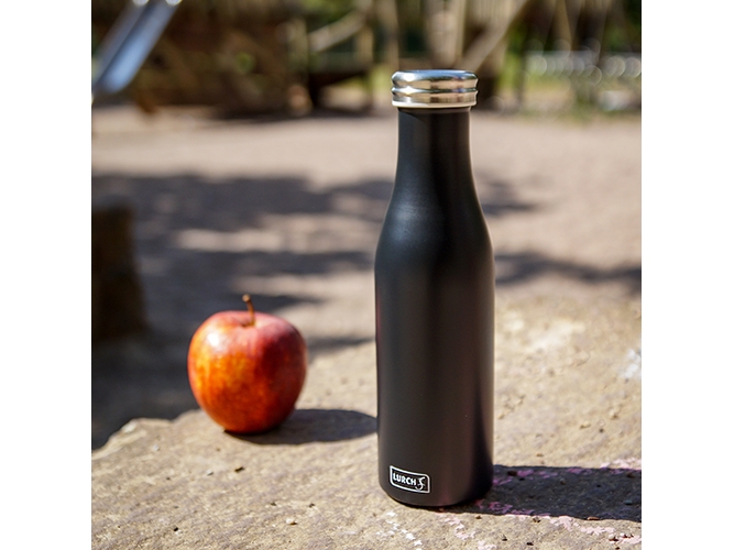 Lurch Dubbelwandig Isoleerfles Rvs 750Ml Zwart