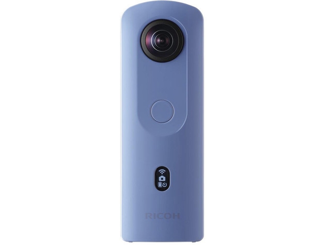 Ricoh THETA SC2 - 360° Videokamera - 4K / 30 fps - MP - flash - intern flash - trådløst netværk, Bluetooth - blå