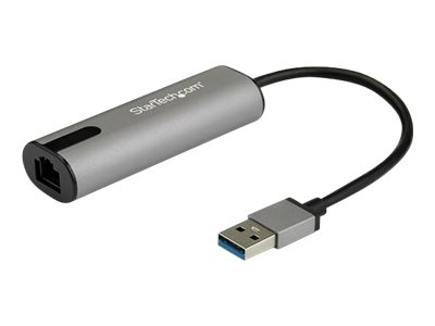 Startech USB 3.0 Type-A till 2,5 Gigabit Ethernet-adapter - 2.5GBASE-T - Nätverksadapter - USB 3.0 - 10M/100M/1G/2.5 Gigabit Ethernet x 1 - svart, rymdgrå | Datortillbehör - Nätverk - Nätverkskort | GameStuff