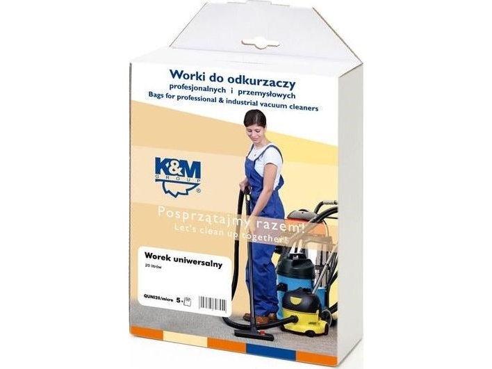 K&Amp M Group Universalstøvsugerposer Km-Quni20.A (4 Stk.)