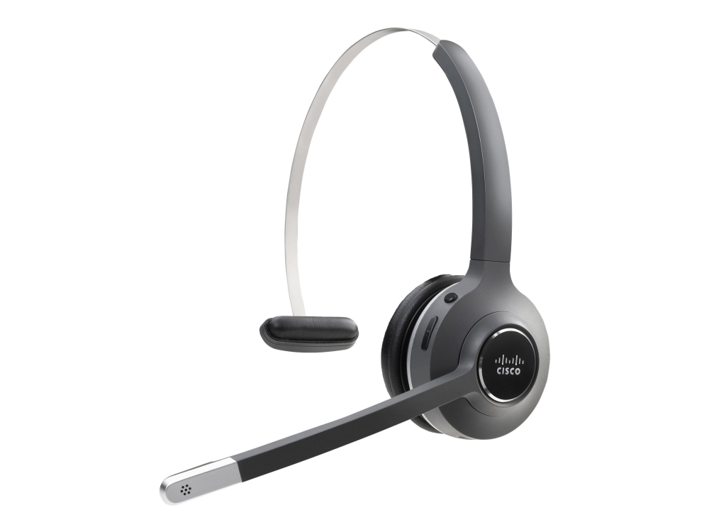 Cisco 561 Wireless Single - Headset - På Øret - Konvertibel - Dect 6.0 - Trådløs - Med Multibase Station - For Webex Board 55, Board 70, Board 85, Co