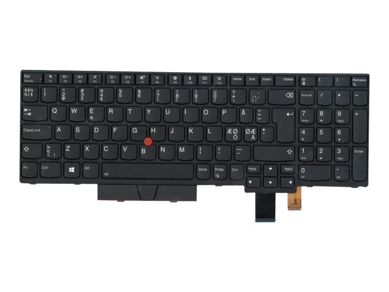 Lenovo 01Hx298, Tastatur, Nordisch, Tastatur Mit Hintergrundbeleuchtung, Lenovo, Thinkpad T580/P52s