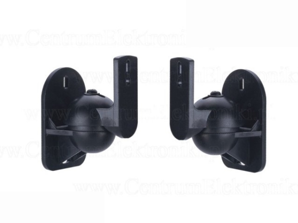 Maclean MCE91, Golv, Vägg, 3,5 kg, Plast, Svart, Vägg, 8,7 cm | TV, Ljud & Bild - Högtalare - Högtalartillbehör | GameStuff