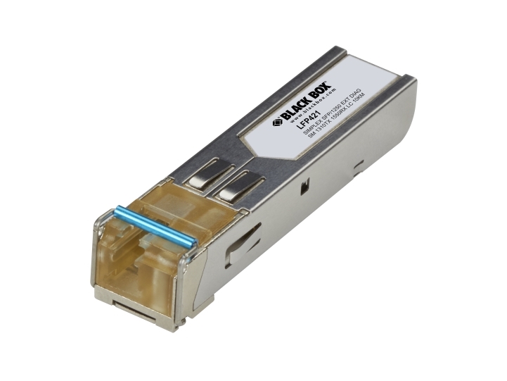 Black Box Lfp421, Fiberoptisk, 1250 Mbit/S, Sfp, 10000 M, 1310 Nm, Metallic