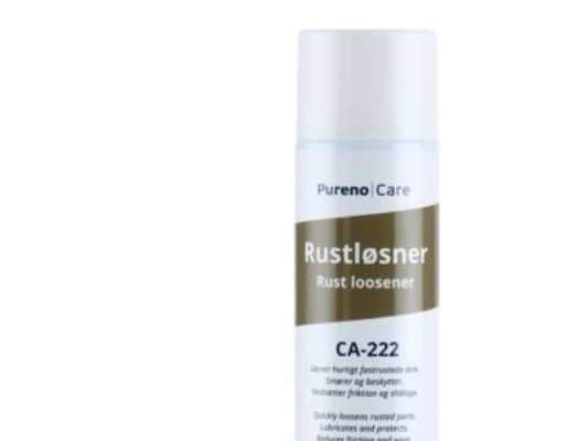 Rustløsner Spray 500 Ml. Drivmiddel Kulsyre. Løsner Sammenrustede Dele. Smører Og Beskytter