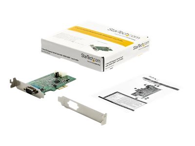 Startech.Com 1 Port Serielle Pci Express Rs232 Adapter Karte - Serielle Pcie Rs232 Kontroller Karte - Pcie Zu Seriell Db9 - 16950 Uart - Niedrigprofi