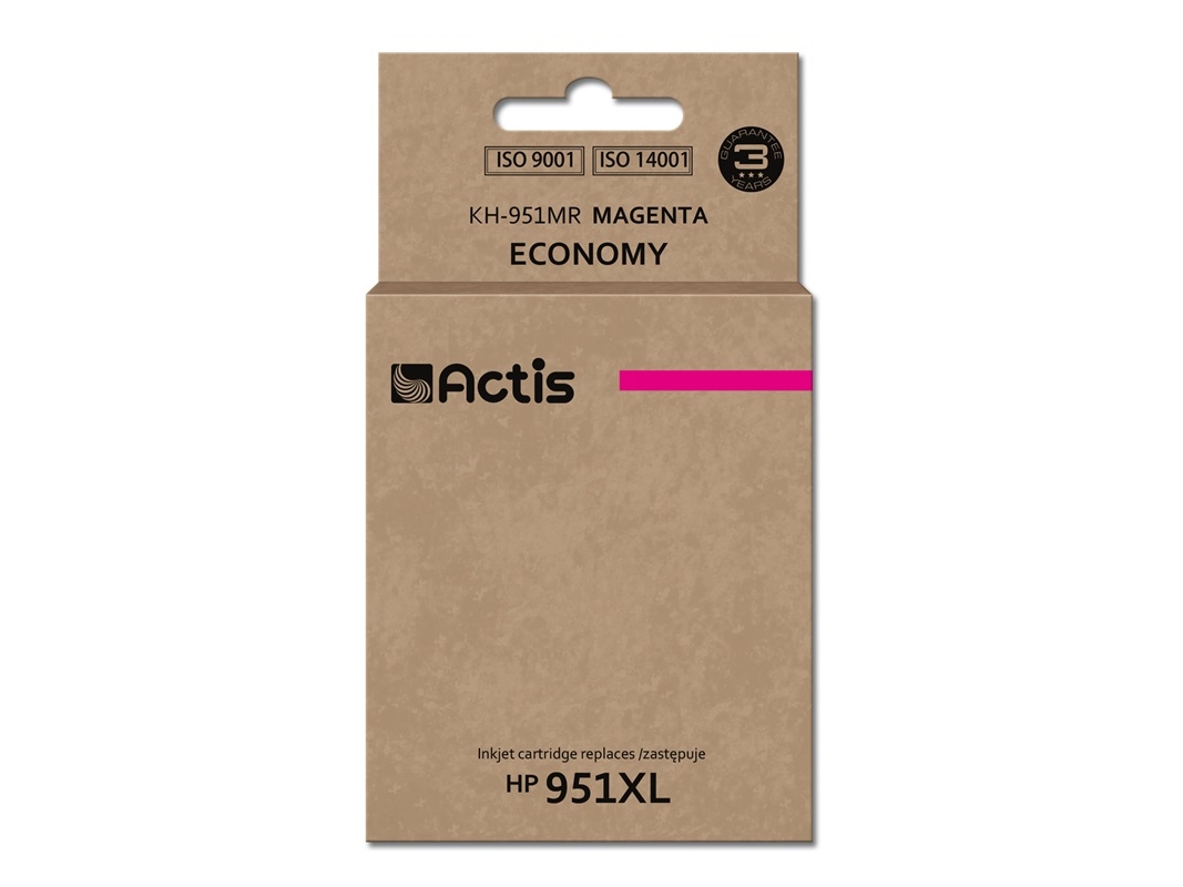 Actis Kh-951Mr Tintenpatrone (Ersatz Für Hp 951Xl Cn047ae Standard 25Ml Magenta), Standardertrag, Magenta, Tinte Auf Farbstoffbasis, 25 Ml, 1 Stück(E