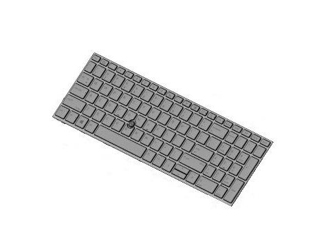 Hp L28407-B71, Tastatur, Finnisch, Schwedisch, Hp, Zbook 17 G5