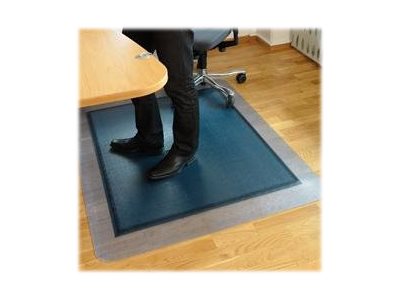 Stuhlunterlage, Matting Yoga Sos, 1200X1500, Schwarz/Grau
