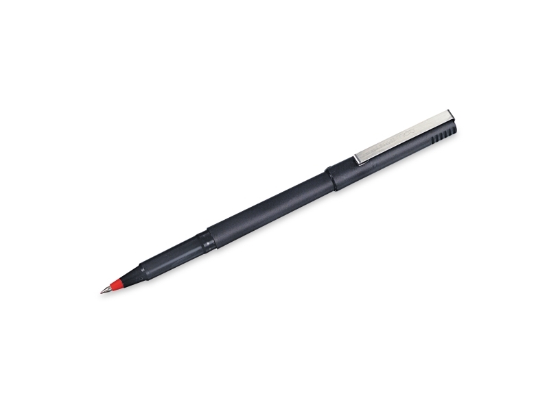 Rollerpen Uni-ball UB-120 micro 0,3 mm rød (12 stk.) | Skrivredskap - Kulspetspennor & Reservoarpennor - Rullpennor | GameStuff