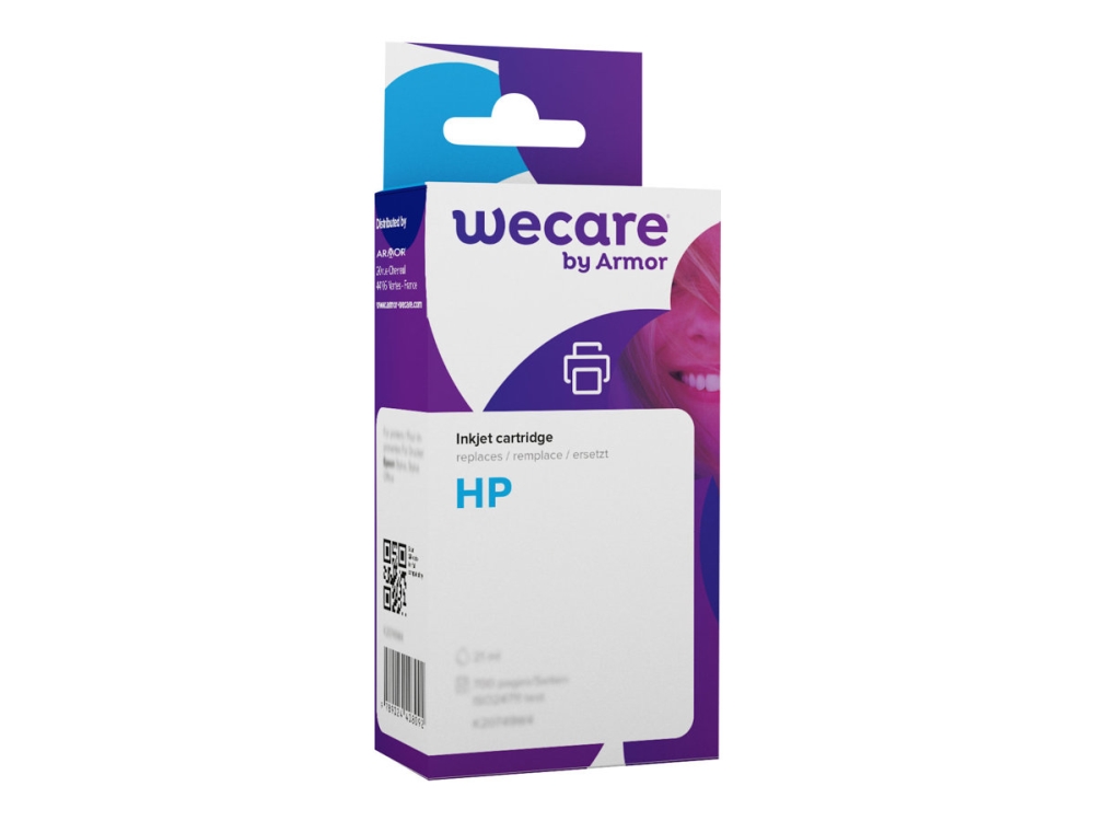 Blækpatron WECARE K20583W4, 765 sider, Sort