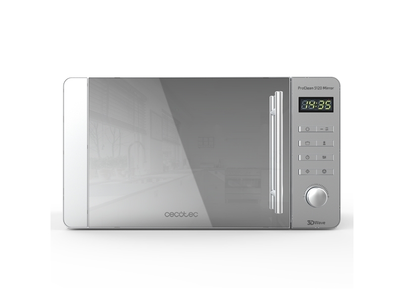 Cecotec 01533 Bordplade Grill Mikroovn 700 Knapper Dreje Stål