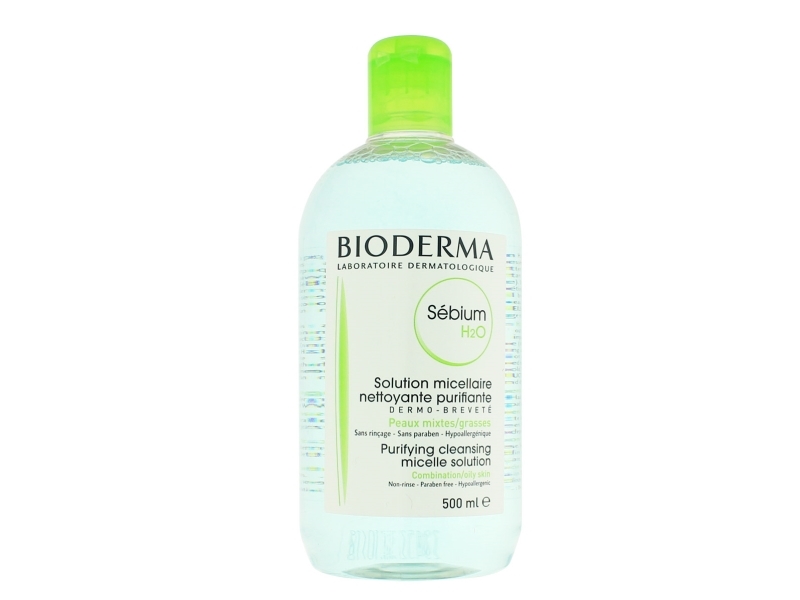Bioderma Sbium H2o Micellar Water 500Ml Purifying Cleansing Solution