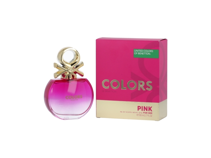 Benetton Colors De Benetton Pink Edt W 80 Ml