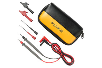 Fluke TL80A-1 Säkerhetsmätledningssats [Blade Connector 4 mm - Test Tip] 1,50 m Svart, röd 1 st | EL Artiklar - Kablar och ledningar - Testa och mäta ledningar | GameStuff