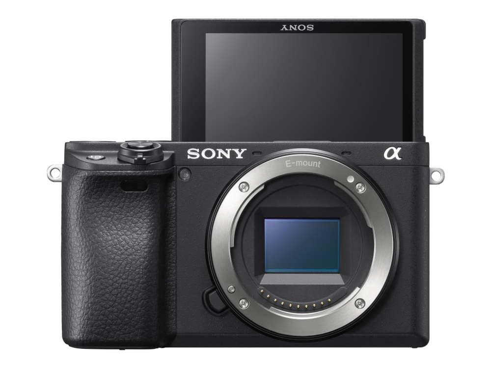 Produktfoto för Sony a6400 ILCE-6400 - Digitalkamera - spegellöst - 24.2 MP - APS-C - 4 K / 30 fps - endast stomme - Wi-Fi, NFC, Bluetooth - svart