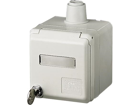 MENNEKES Cepex panel monteret udtag 3 polet 16A 230V IP44, klokken H6