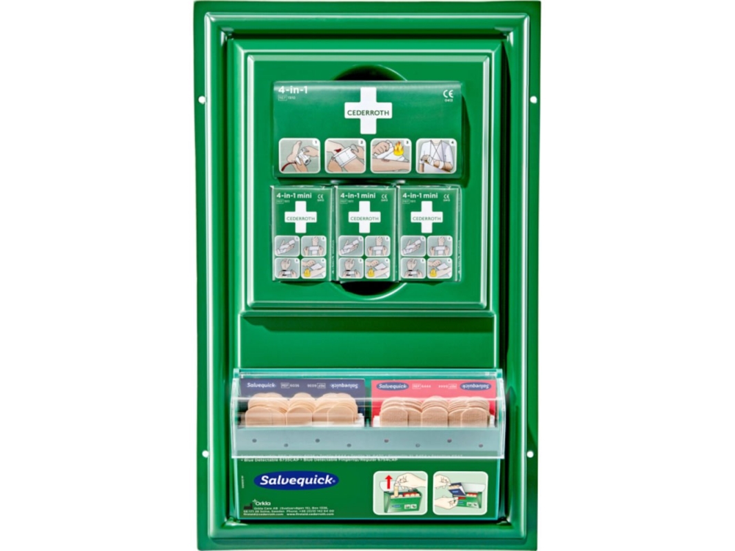 Cederroth First Aid Panel Mini | Kläder & Säkerhet - Säkerhetsutrustning - Första hjälpen | GameStuff