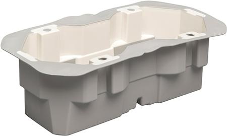 Alternativ bild 0 för Lufttät, ljudtät och halogenfri insats för frontlådor, 2 moduler