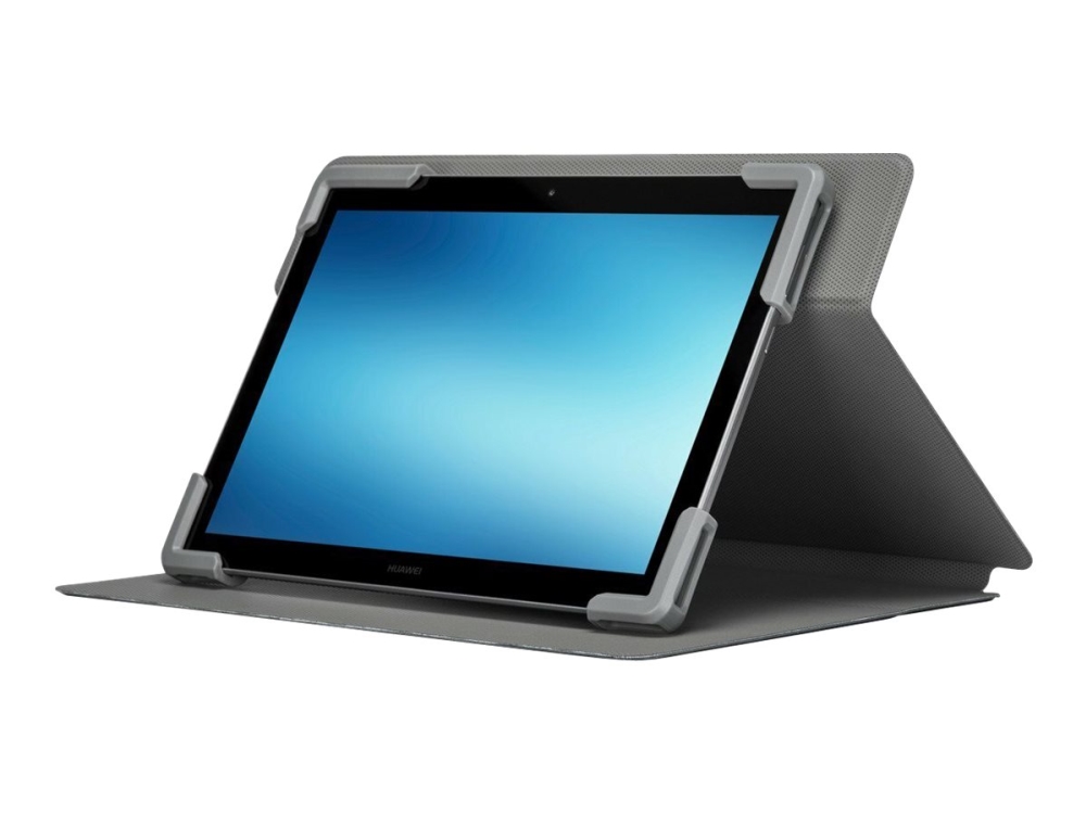 Targus Safe Fit Universal 360° Rotating - Flipomslag til tablet - polyurethan - sort - 9 - 10.5