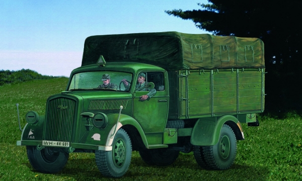 Italeri - Kfz. 305 Opel Lastbil Byggesæt - 1:35 - 216