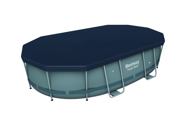 Bestway Power Steel Frame Pool Cover, 427 X 250 X 100 Cm