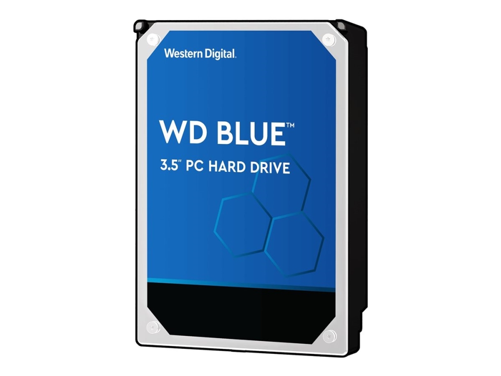 WD Blue WD60EZAZ - Harddisk - 6 TB - intern - 3.5 - SATA 6Gb/s - 5400 rpm - buffer: 256 MB