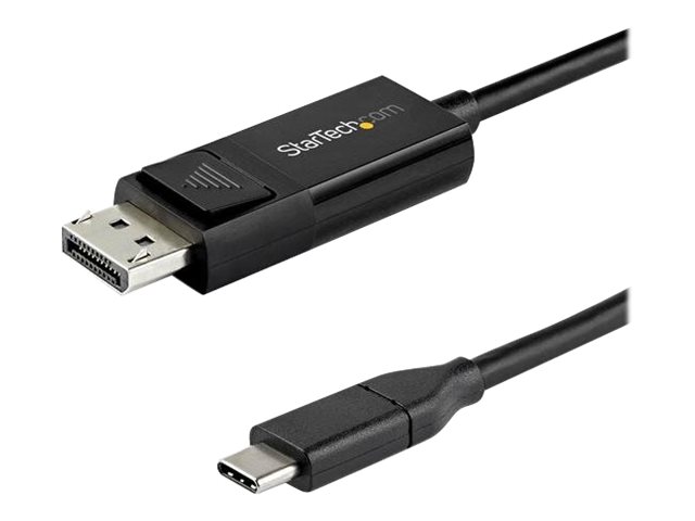 Startech.Com 1M Usb-C Auf Displayport 1.4 Kabel 8K 60Hz/4K - Bidirektionales Dp Auf Usb-C Oder Usb-C Auf Dp Alt Mode Videoadapter/Kabel - Hbr3/Hdr/Ds