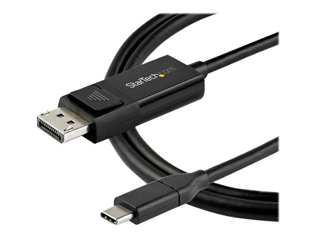 Startech.Com 2M Usb-C Auf Displayport 1.4-Kabel 8K 60Hz / 4K - Bidirektionales Dp Zu Usb- Oder Usb-C Zu Dp-Reversibles Videoadapterkabel - Hbr3/Hdr/D