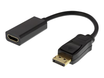 Deltaco Dp-Hdmi43, 0,2 M, Displayport, Hdmi, Stecker, Buchse, Gerade