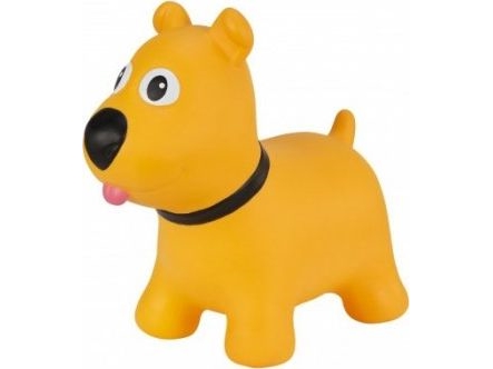 Jumping Dog Yellow