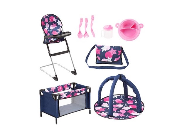 Bayer Design Travel Set, Dukke Tilbehørssæt