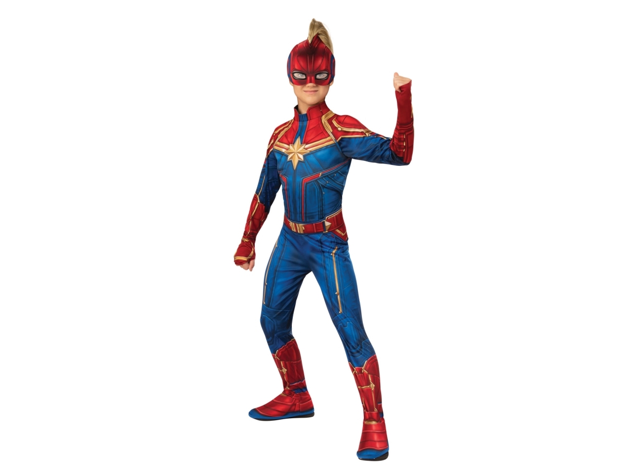 Captain Marvel Kostume Udklædningstøj Årstr 116