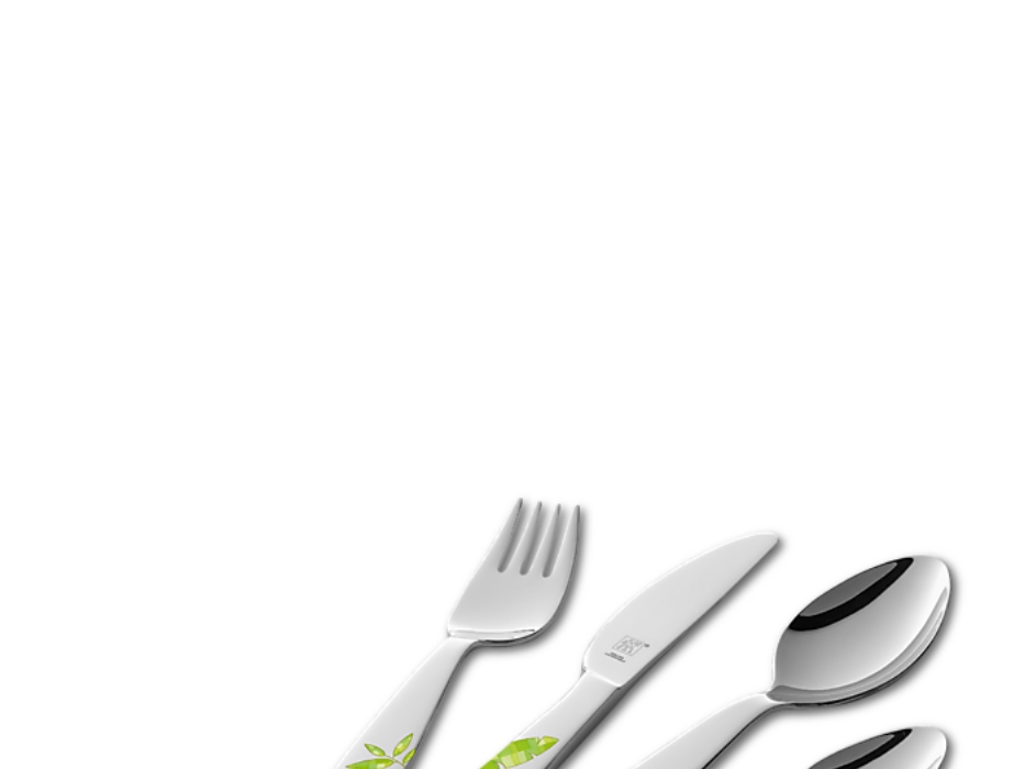 Zwilling Jungle Children's Flatware Set, 4-Pcs