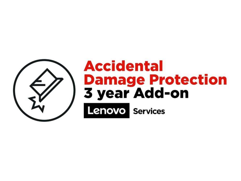 Lenovo Accidental Damage Protection - Dekning For Tilfeldig Skade (For System Med 3-Års Garanti På Stedet) - 3 År - For Ideapad Slim 7 14Itl05  9 14  Legion 7 16  Slim 7 Prox 14  Yoga 6 13  Yoga Slim 7 Pro 14