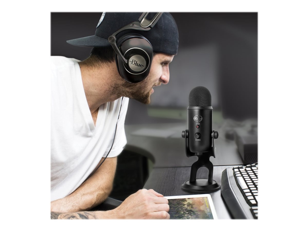 Logitech G Yeti, Tischmikrofon, 20 - 20000 Hz, 0,5%, 16 Bit, 48 Khz, 4,5 Mv/Pa