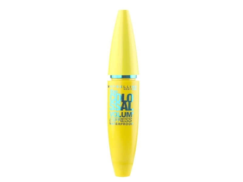 Maybelline Volum''express Colossal - Black Wtp - Mascara, Sort, Waterproof, Glam Black, Volumen, Zwart, Kvinder
