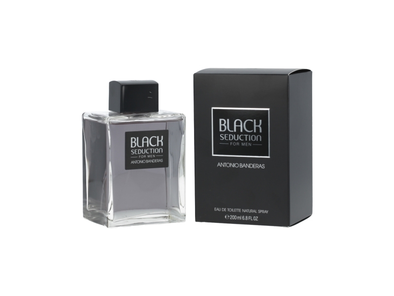 Antonio Banderas Seduction In Black For Men Eau De Toilette Spray 200ml