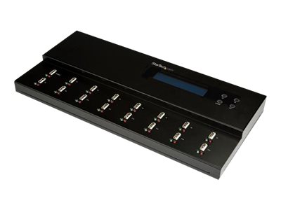 Startech.Com 1:15 Usb Stick Klonstation Und Löscher, Kopierer Für Mehrere Usb Laufwerke, System And File Und Sector-By-Sector Kopieren, 1,5 Gb/Min, S