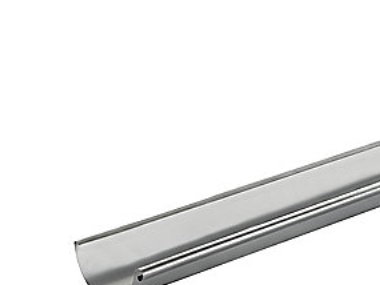 VMzinc halvrund tagrende nr. 12, 333x0,7 mm, 3 meter, zink