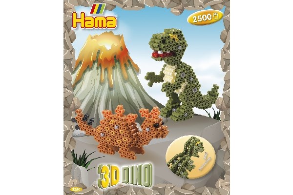 Hama Midi Geschenkbox 3D Dino